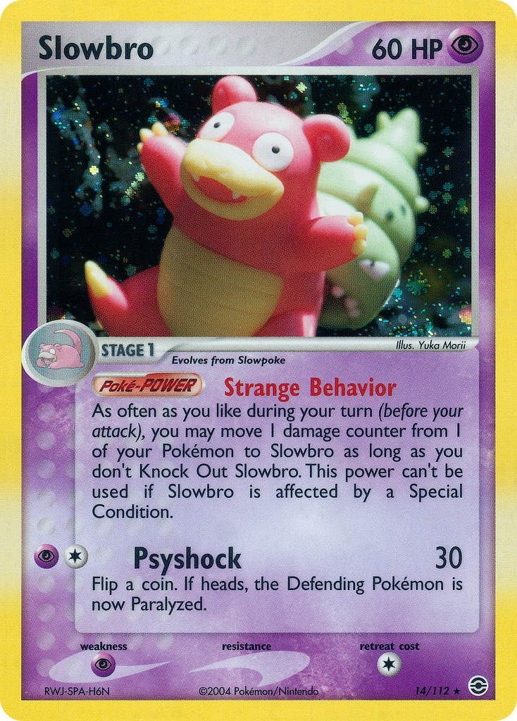 Image for Slowbro (14/112) [FireRed & LeafGreen] - Pokemon