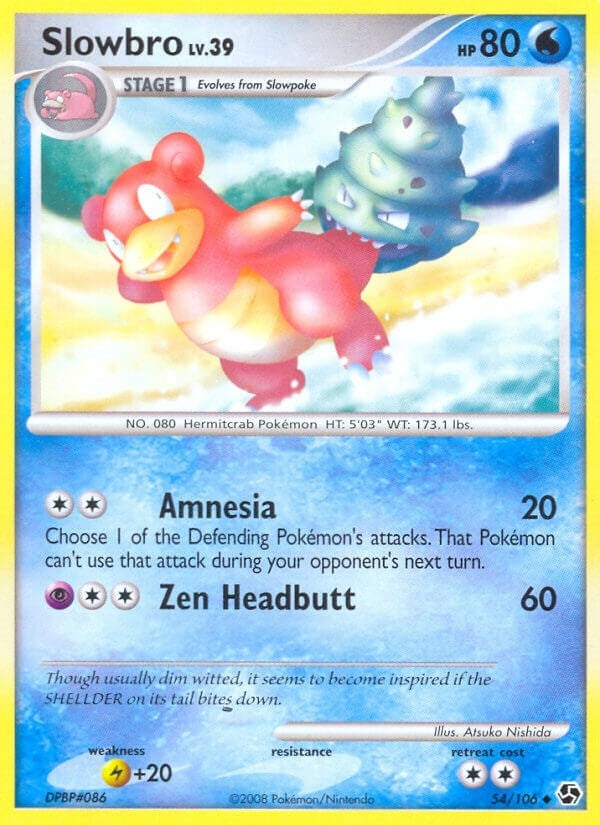 Image for Slowbro (54/106) [Great Encounters] - Pokemon