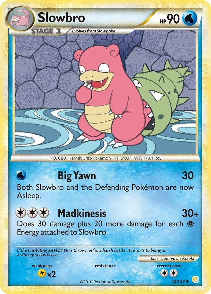 Image for Slowbro (52/123) [HeartGold SoulSilver] - Pokemon