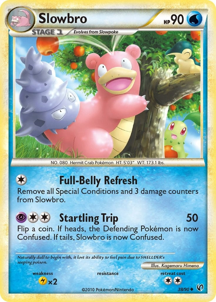 Image for Slowbro (38/90) [Undaunted] - Pokemon