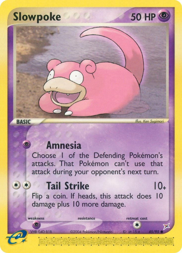 Image for Slowpoke (45/95) [Team Magma vs Team Aqua] - Pokemon