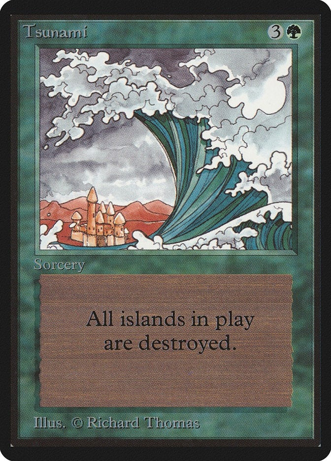 Image for Tsunami [Beta Edition] - Magic: The Gathering
