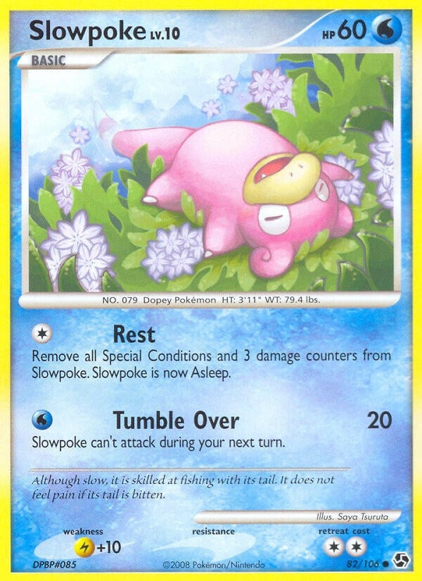 Image for Slowpoke (82/106) [Great Encounters] - Pokemon