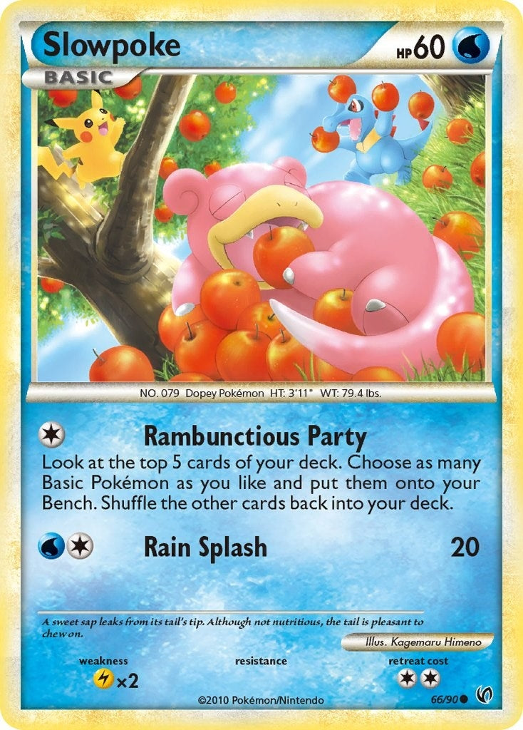Image for Slowpoke (66/90) [Undaunted] - Pokemon