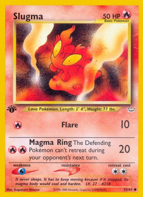 Image for Slugma (53/64) [Neo Revelation] - Pokemon