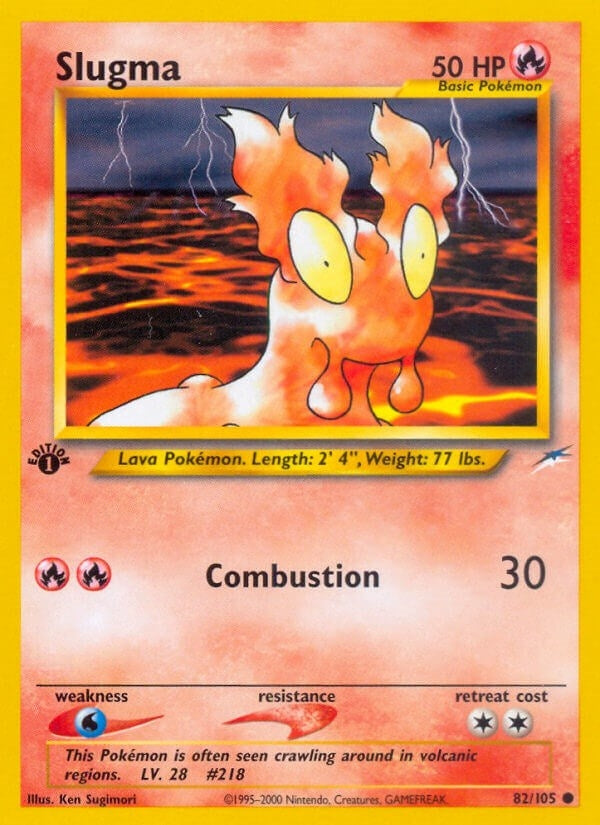 Image for Slugma (082/105) [Neo Destiny] - Pokemon