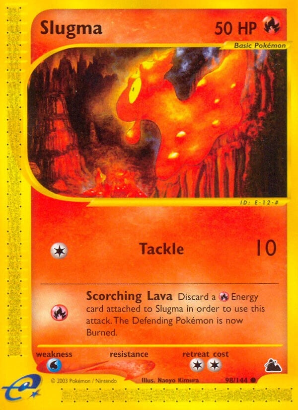 Image for Slugma (98) (098/144) [Skyridge] - Pokemon