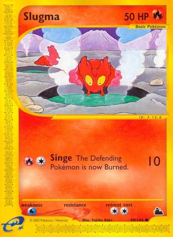 Image for Slugma (99) (099/144) [Skyridge] - Pokemon