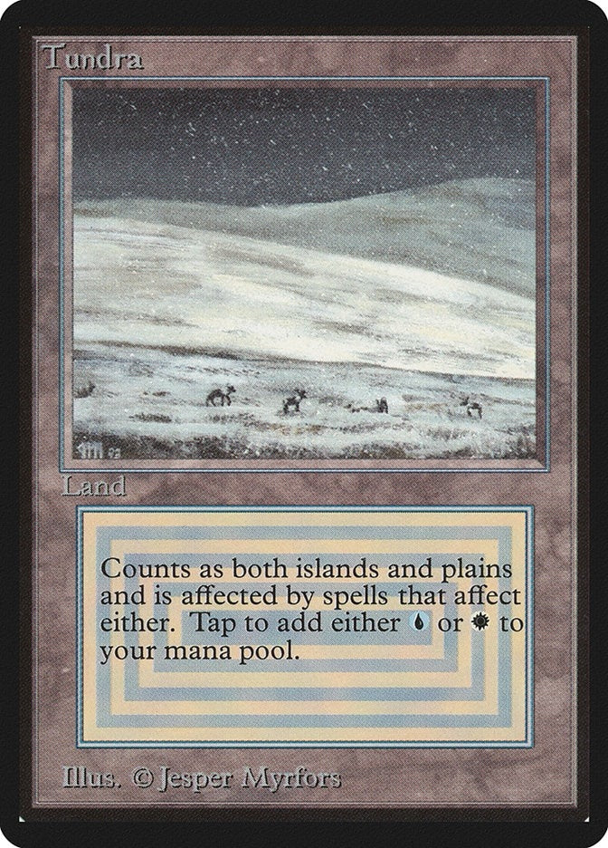 Image for Tundra [Beta Edition] - Magic: The Gathering
