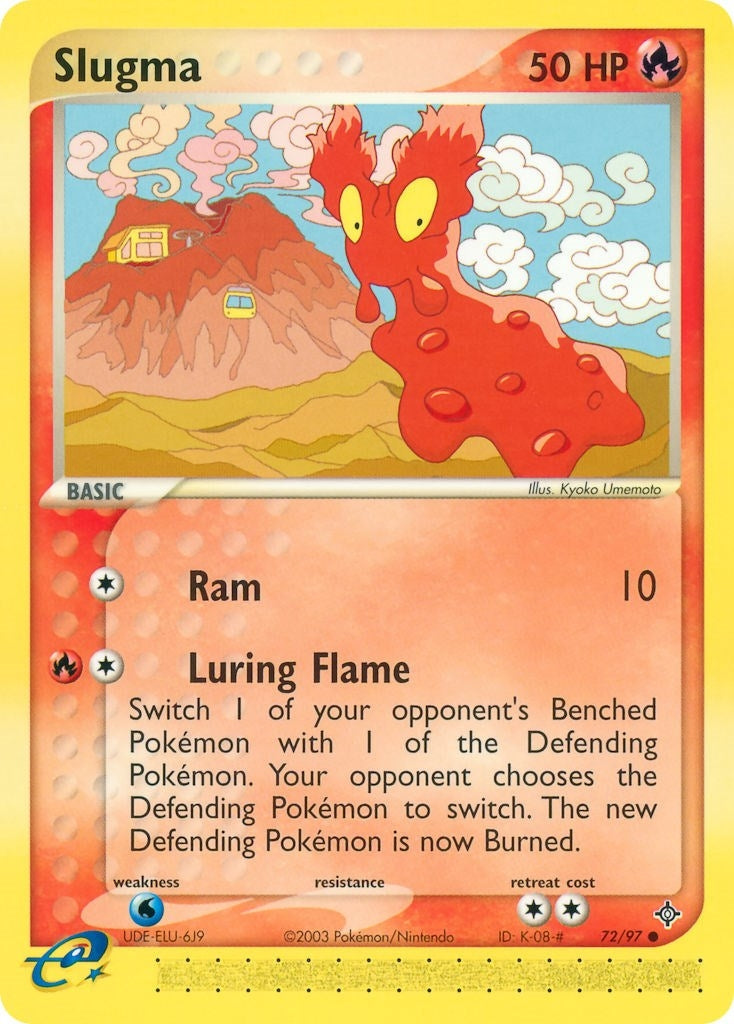 Image for Slugma (72/97) [Dragon] - Pokemon