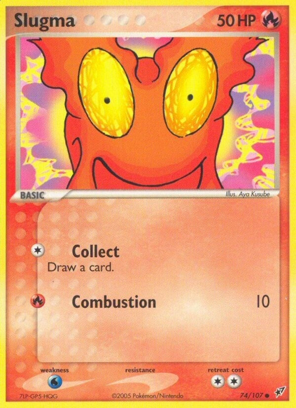 Image for Slugma (74/107) [Deoxys] - Pokemon
