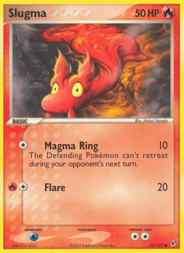 Image for Slugma (75/107) [Deoxys] - Pokemon