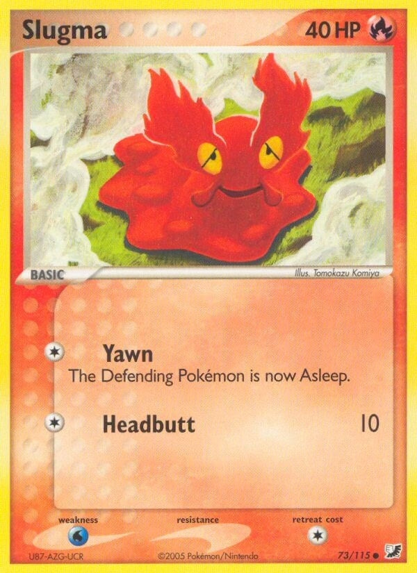 Image for Slugma (73/115) [Unseen Forces] - Pokemon