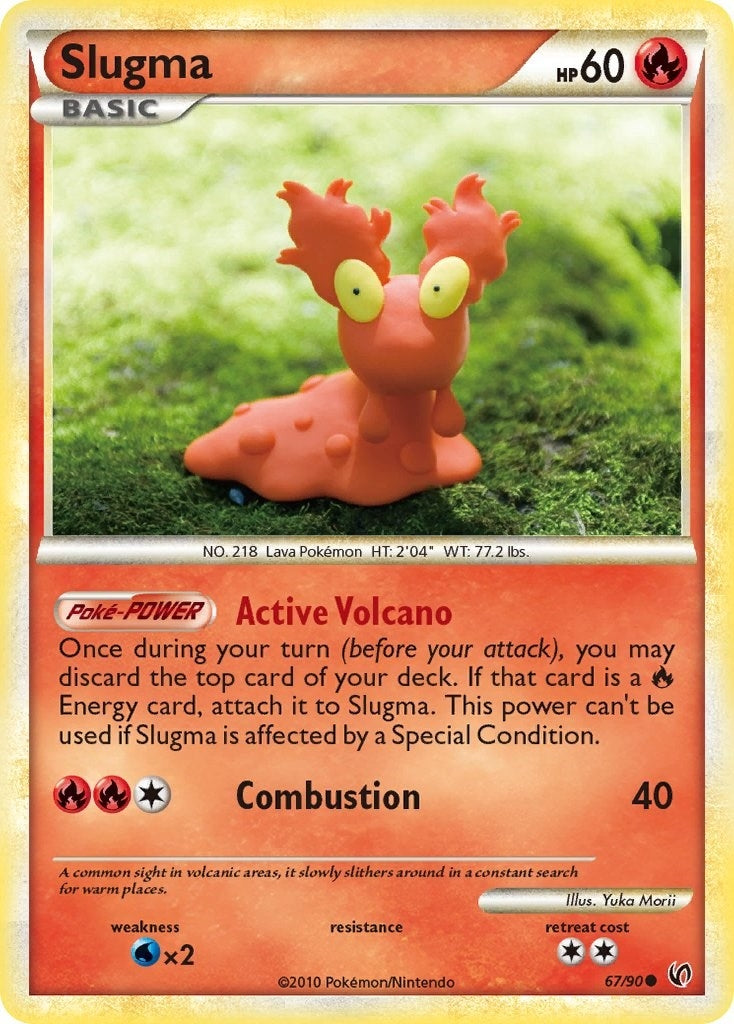 Image for Slugma (67/90) [Undaunted] - Pokemon
