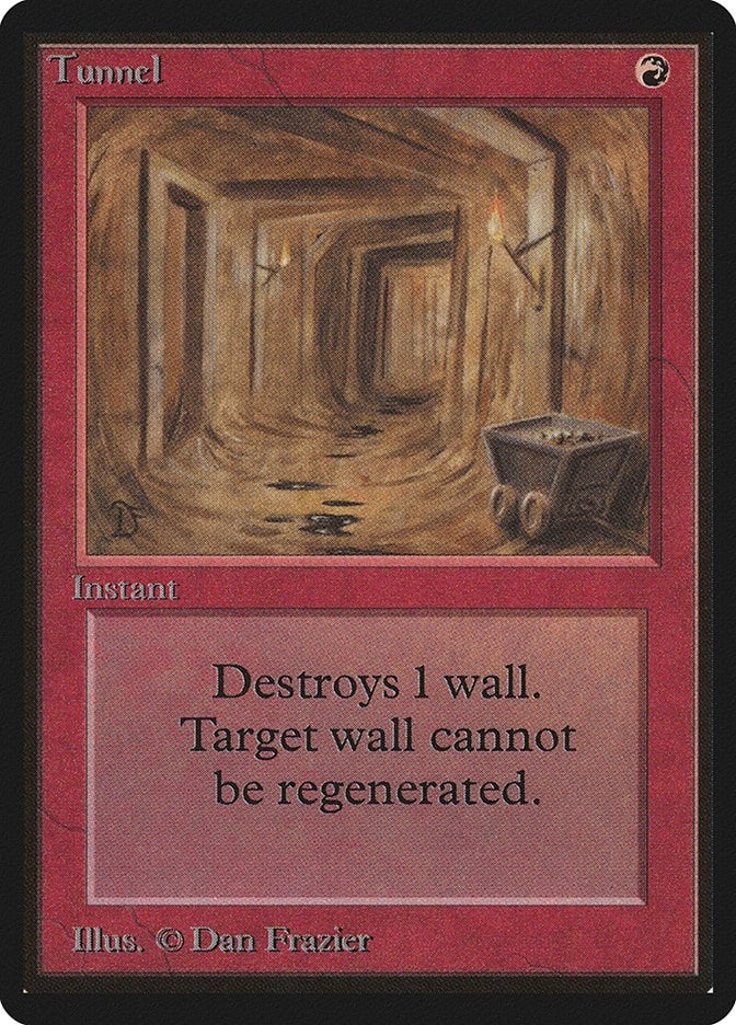 Image for Tunnel [Beta Edition] - Magic: The Gathering