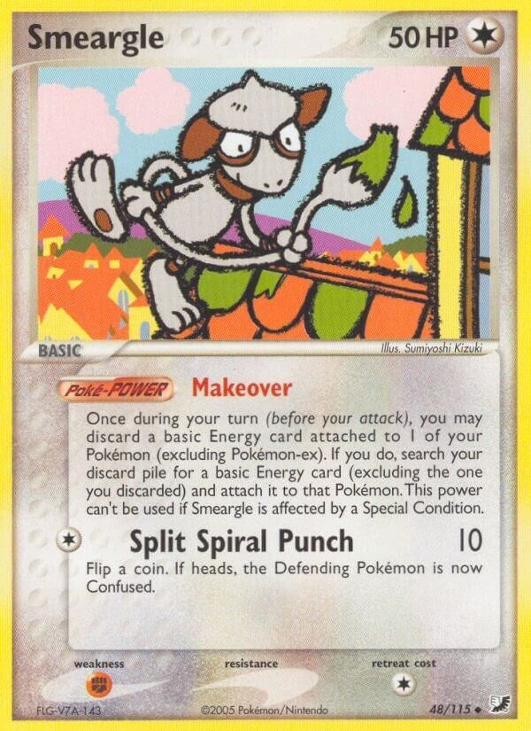 Image for Smeargle (48/115) [Unseen Forces] - Pokemon