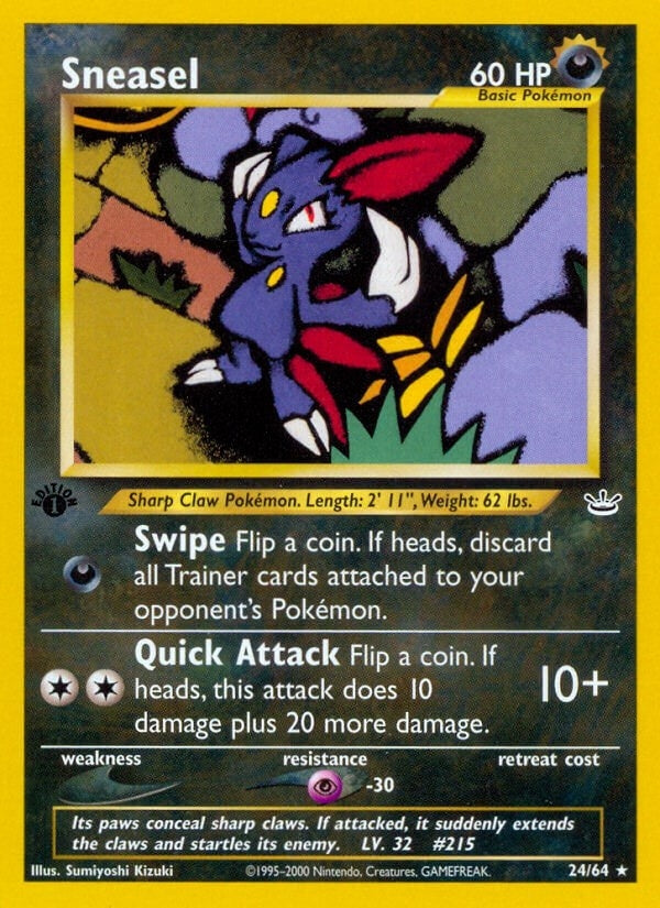 Image for Sneasel (24/64) [Neo Revelation] - Pokemon