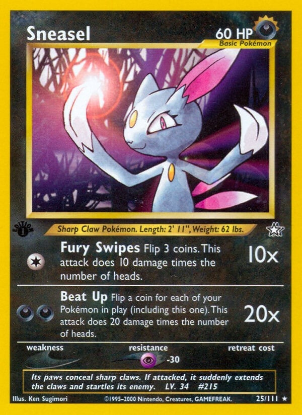 Image for Sneasel (025/111) [Neo Genesis] - Pokemon