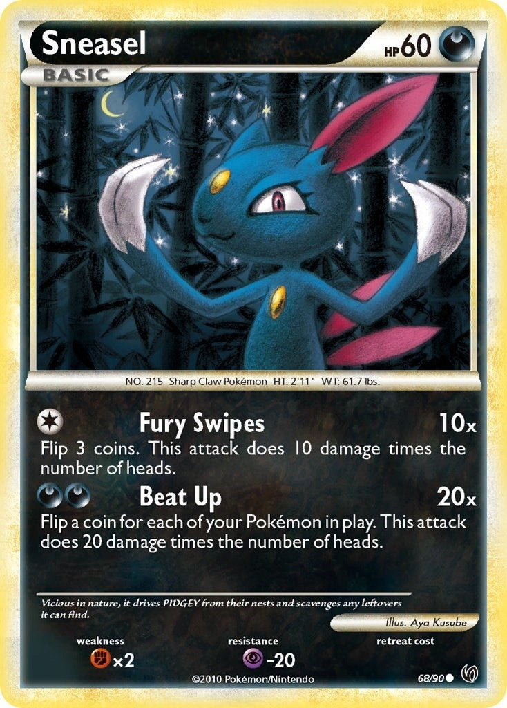 Image for Sneasel (68/90) [Undaunted] - Pokemon