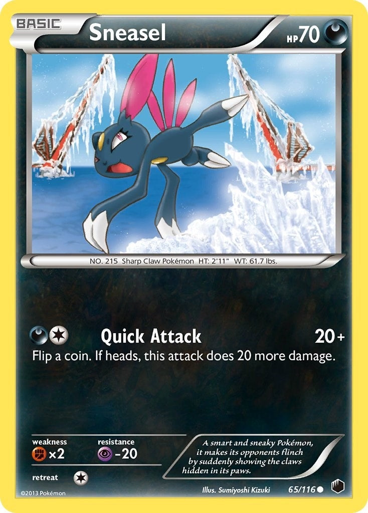 Image for Sneasel (65/116) [Plasma Freeze] - Pokemon