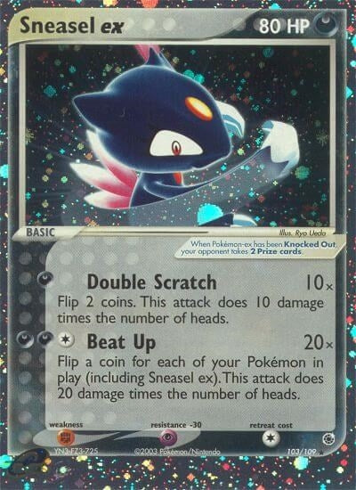 Image for Sneasel ex (103/109) [Ruby and Sapphire] - Pokemon