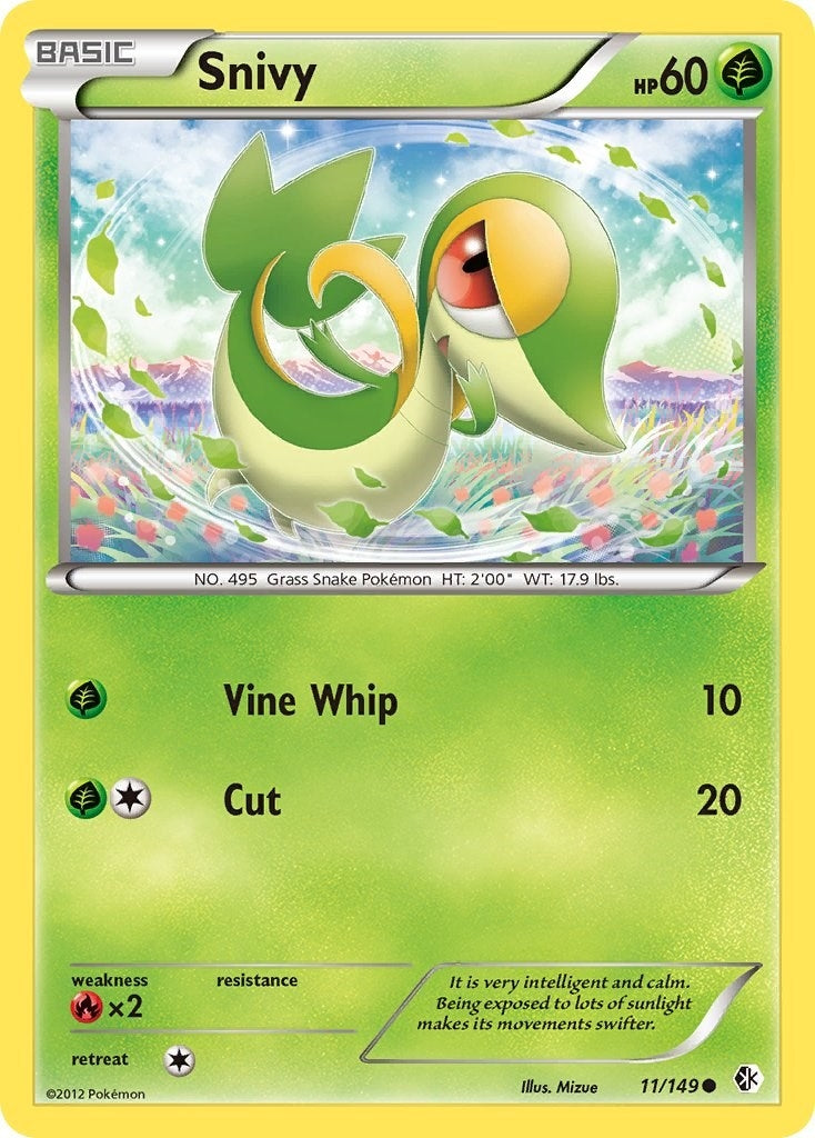 Image for Snivy (11/149) [Boundaries Crossed] - Pokemon