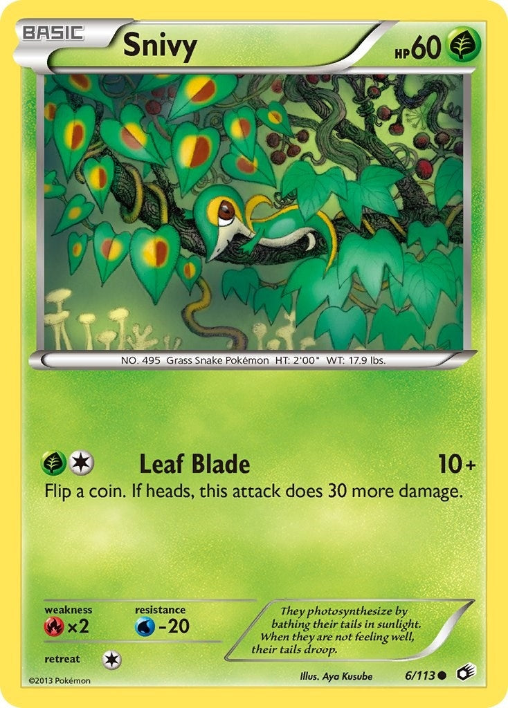 Image for Snivy (6/113) [Legendary Treasures] - Pokemon