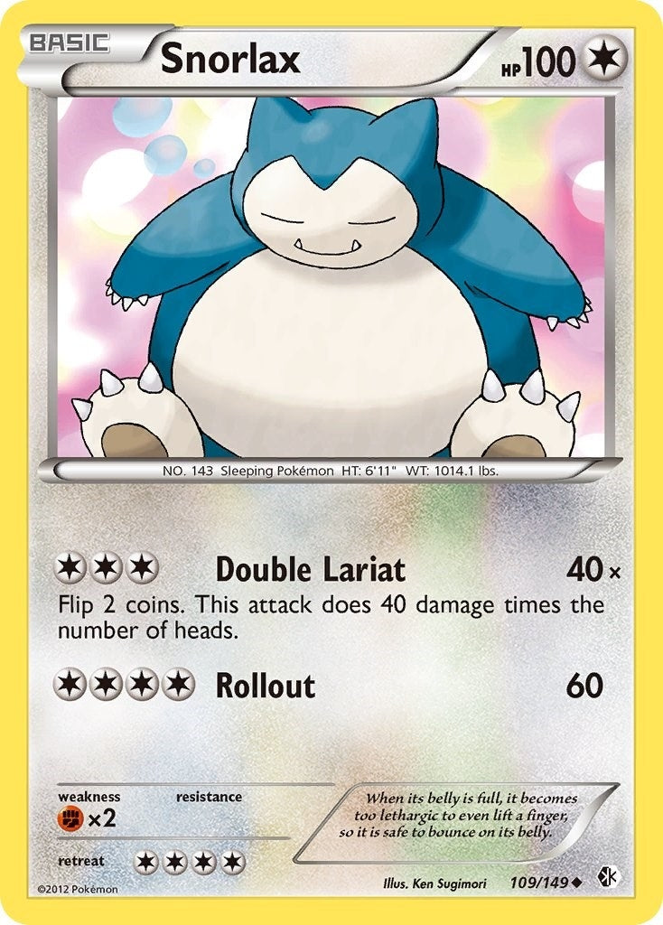 Image for Snorlax (109/149) [Boundaries Crossed] - Pokemon