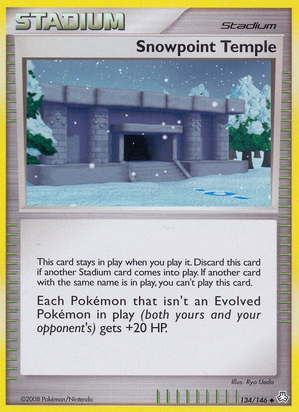 Image for Snowpoint Temple (134/146) [Legends Awakened] - Pokemon