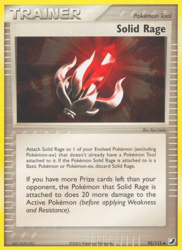 Image for Solid Rage (92/115) [Unseen Forces] - Pokemon