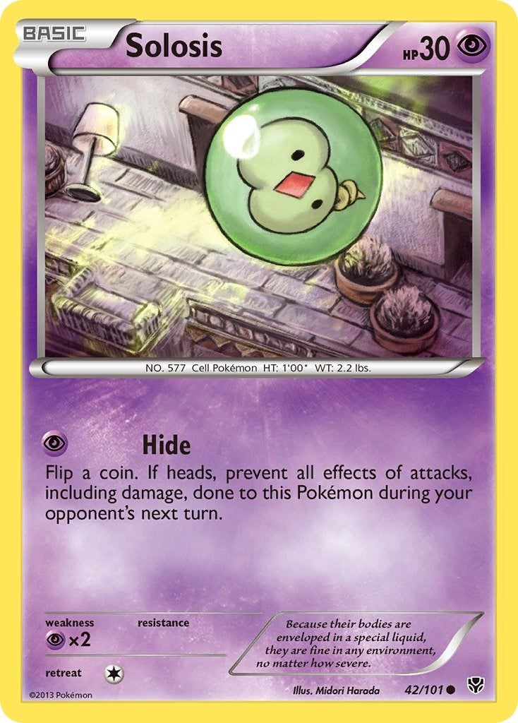 Image for Solosis (42/101) [Plasma Blast] - Pokemon