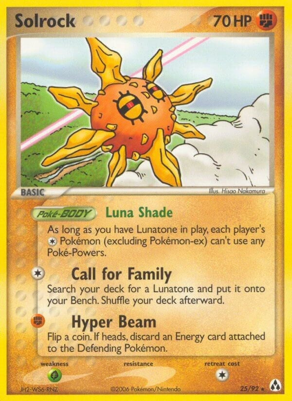 Image for Solrock (25/92) [Legend Maker] - Pokemon
