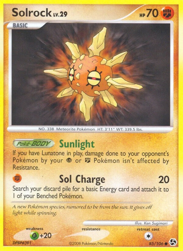 Image for Solrock (85/106) [Great Encounters] - Pokemon