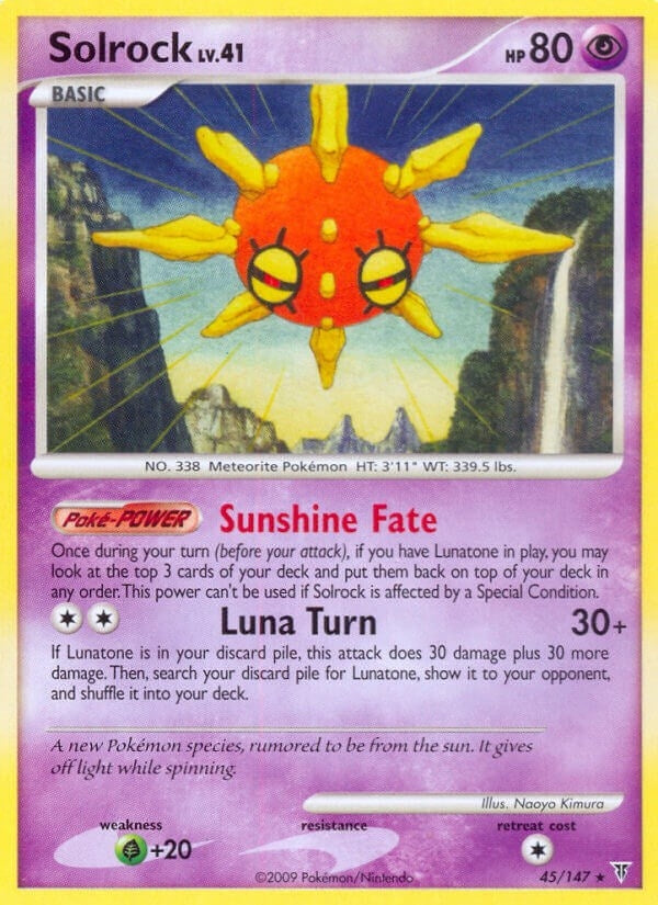 Image for Solrock (45) [Supreme Victors] - Pokemon
