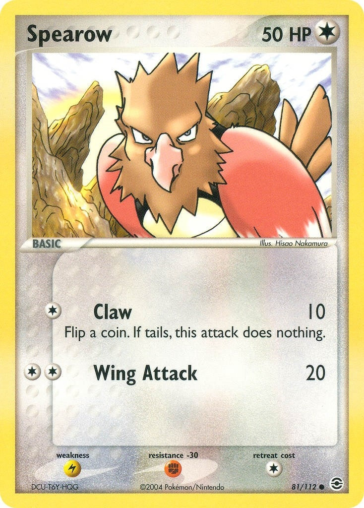 Image for Spearow (81/112) [FireRed & LeafGreen] - Pokemon