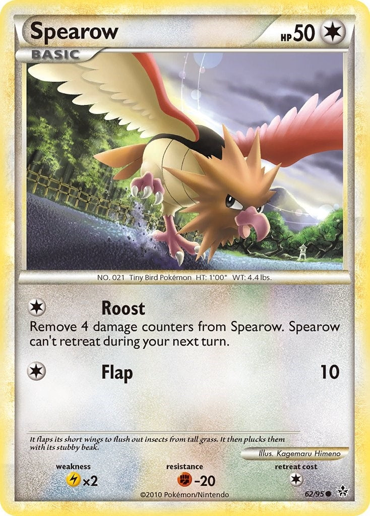Image for Spearow (62/95) [Unleashed] - Pokemon