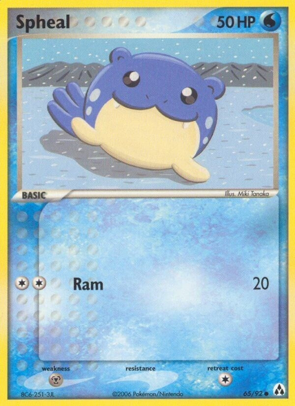 Image for Spheal (65/92) [Legend Maker] - Pokemon