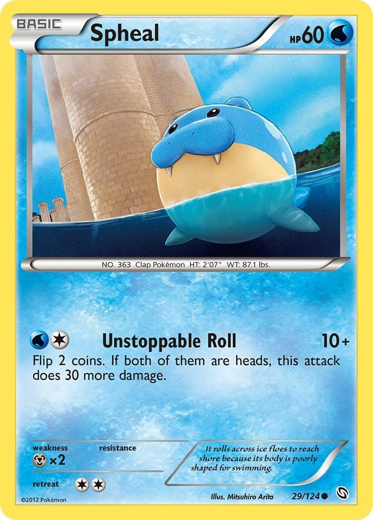 Image for Spheal (29/124) [Dragons Exalted] - Pokemon