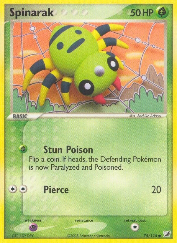 Image for Spinarak (75/115) [Unseen Forces] - Pokemon