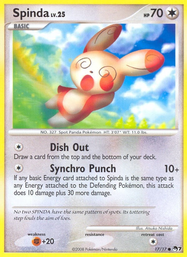 Image for Spinda (017/017) [POP Series 7] - Pokemon