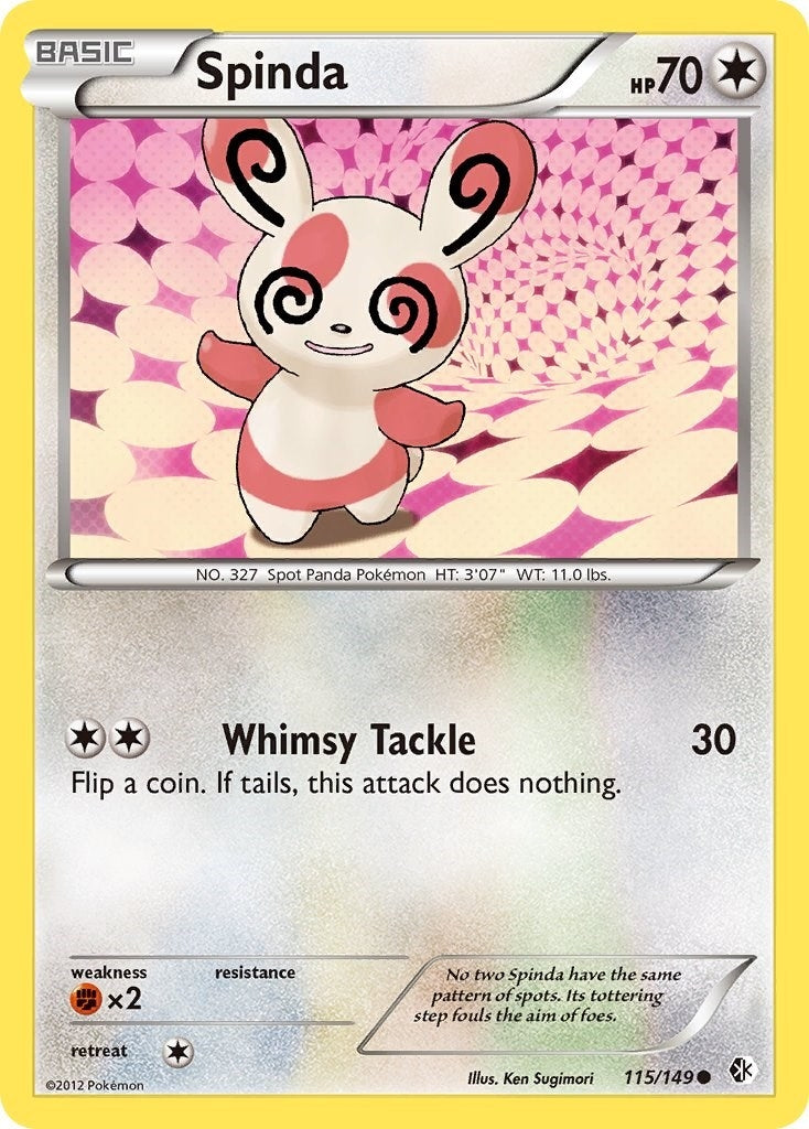 Image for Spinda (115/149) [Boundaries Crossed] - Pokemon