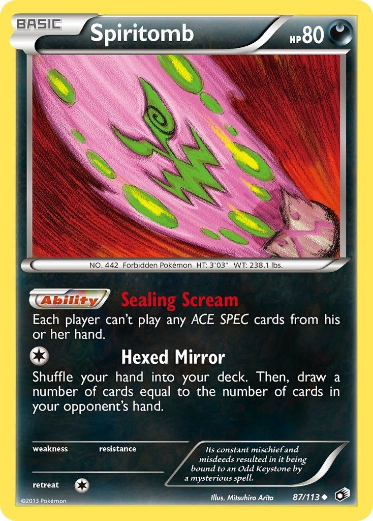 Image for Spiritomb (87/113) [Legendary Treasures] - Pokemon