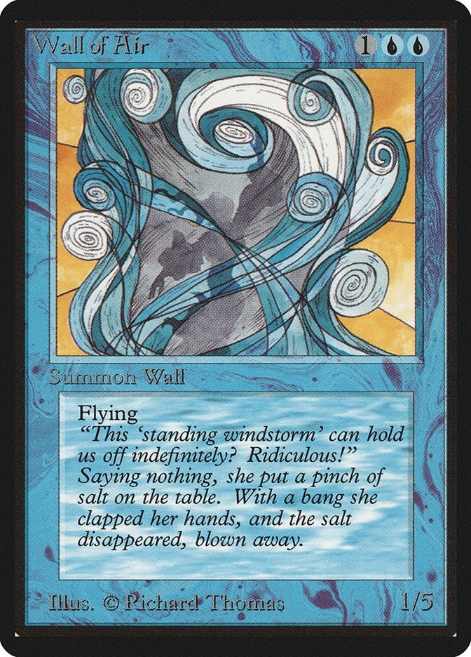 Image for Wall of Air [Beta Edition] - Magic: The Gathering