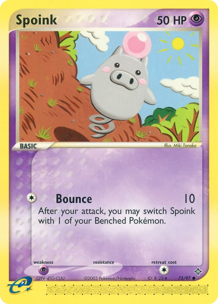 Image for Spoink (73/97) [Dragon] - Pokemon