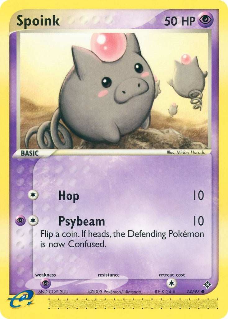 Spoink (74/97) [Dragon]