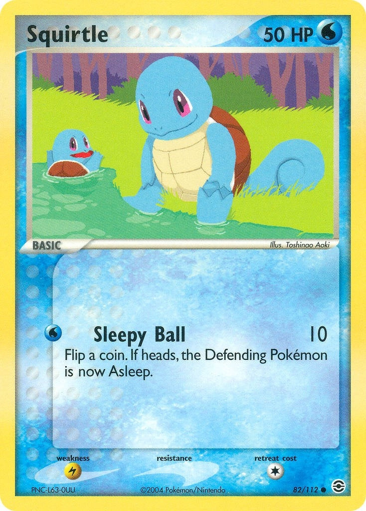 Image for Squirtle (82/112) [FireRed & LeafGreen] - Pokemon