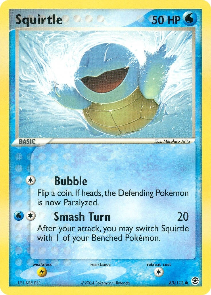 Image for Squirtle (83/112) [FireRed & LeafGreen] - Pokemon