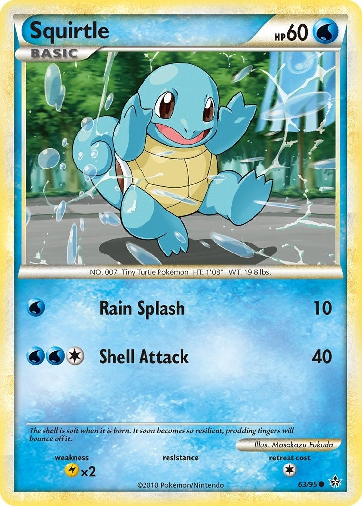 Image for Squirtle (63/95) [Unleashed] - Pokemon