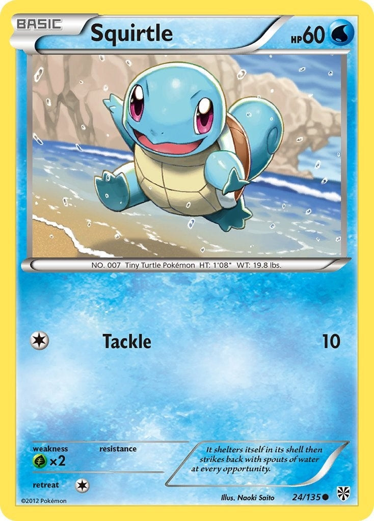 Image for Squirtle (24/135) [Plasma Storm] - Pokemon