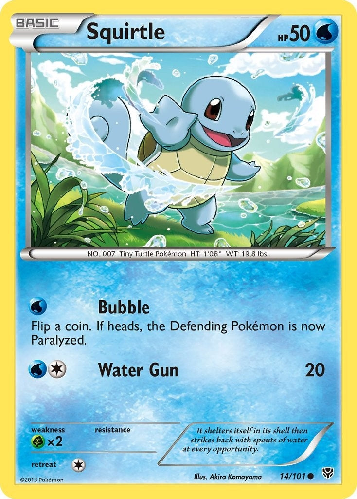 Image for Squirtle (14/101) [Plasma Blast] - Pokemon